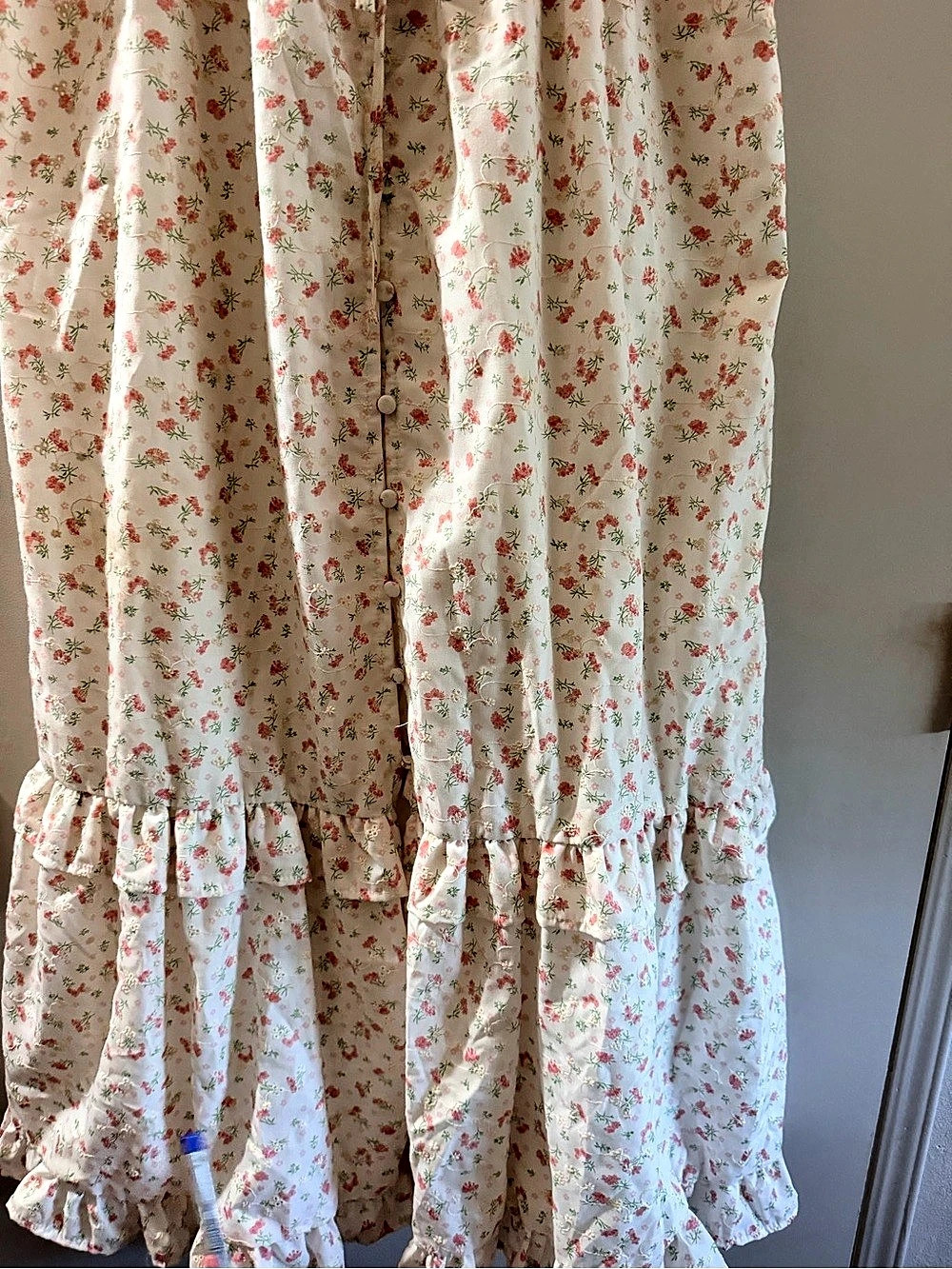 Floral Ruffle Maxi Dress - Picture 5 of 7